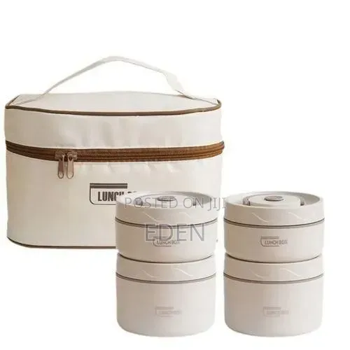 Anniversary 5 In 1 Food Flask With An Insulated Bag Carrier