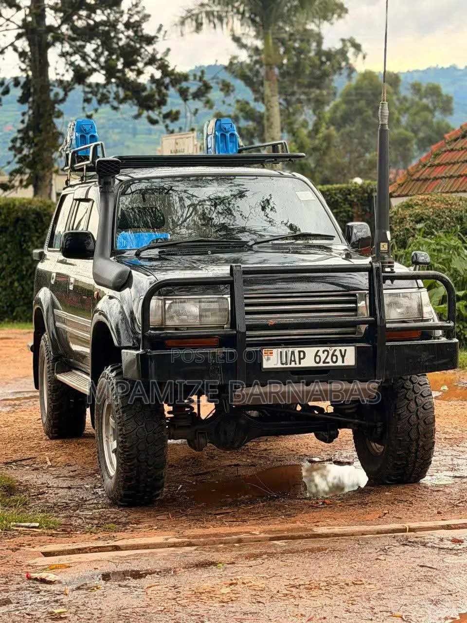 Toyota Land Cruiser 1998 Black