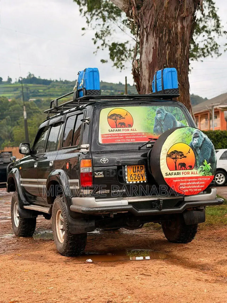 Toyota Land Cruiser 1998 Black