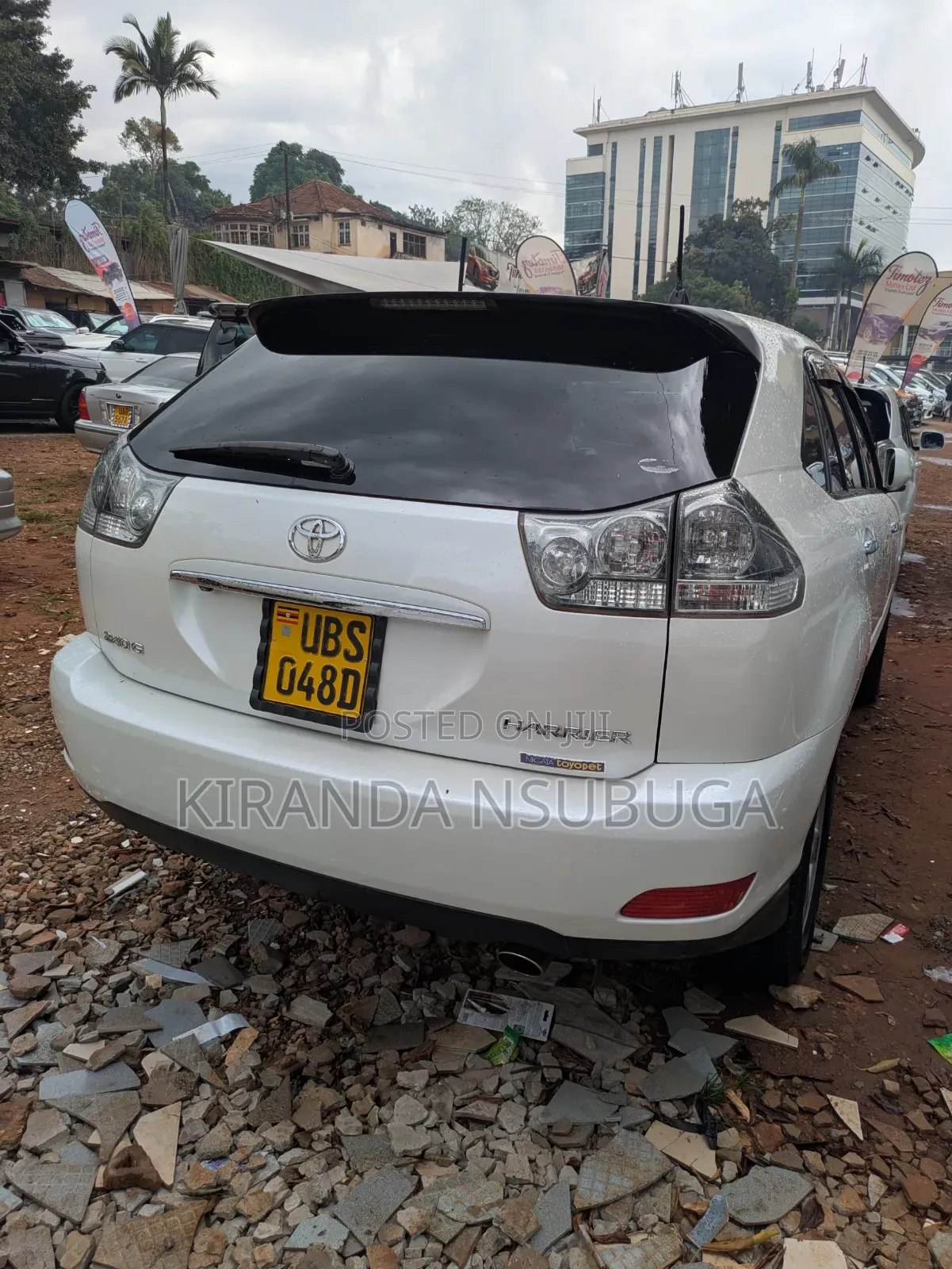 Toyota Harrier 2009 White