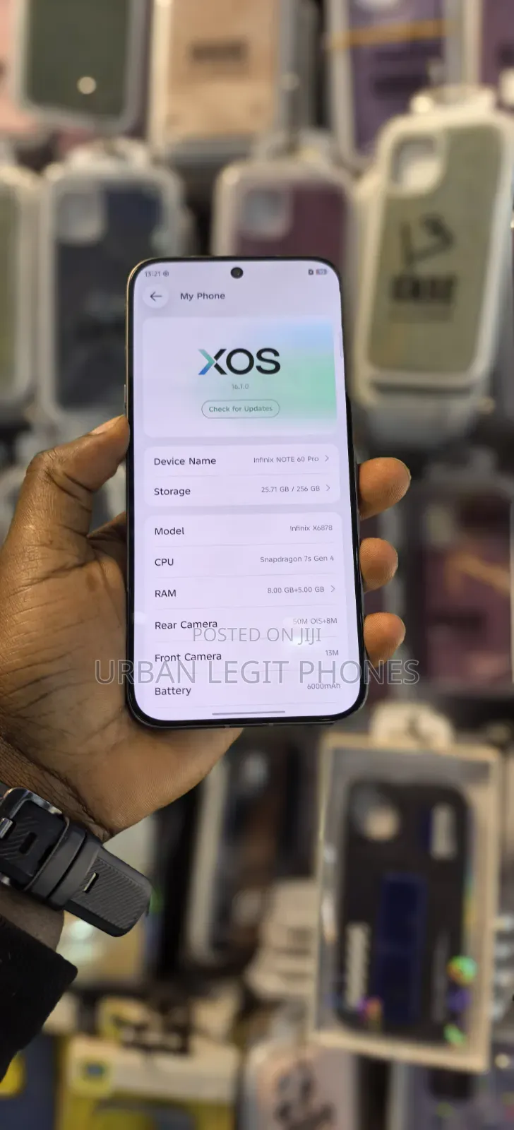 Infinix Note 60 Pro 256 GB Gray