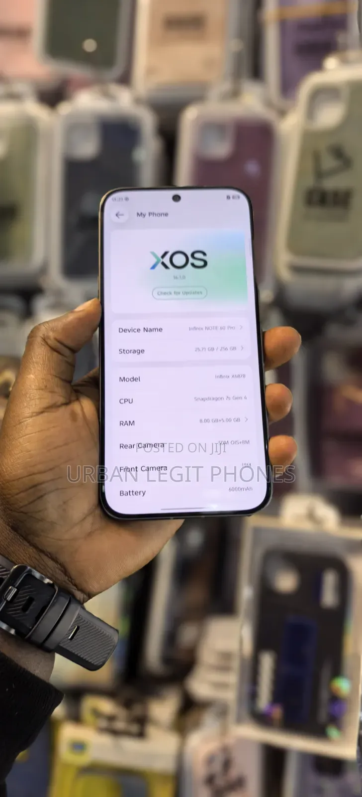 Infinix Note 60 Pro 256 GB Gray