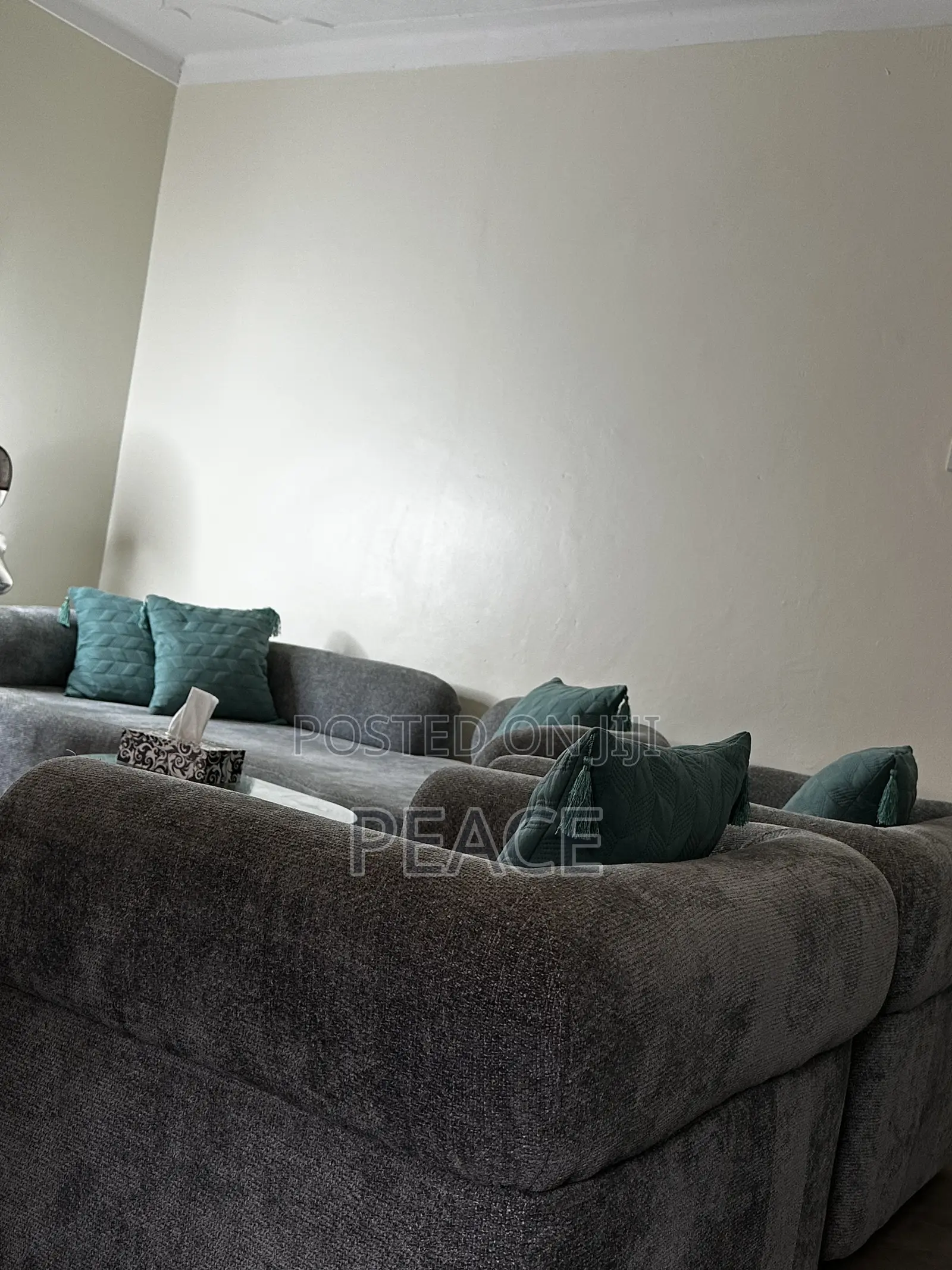 Bean Sofas 5 Seater Set With Table