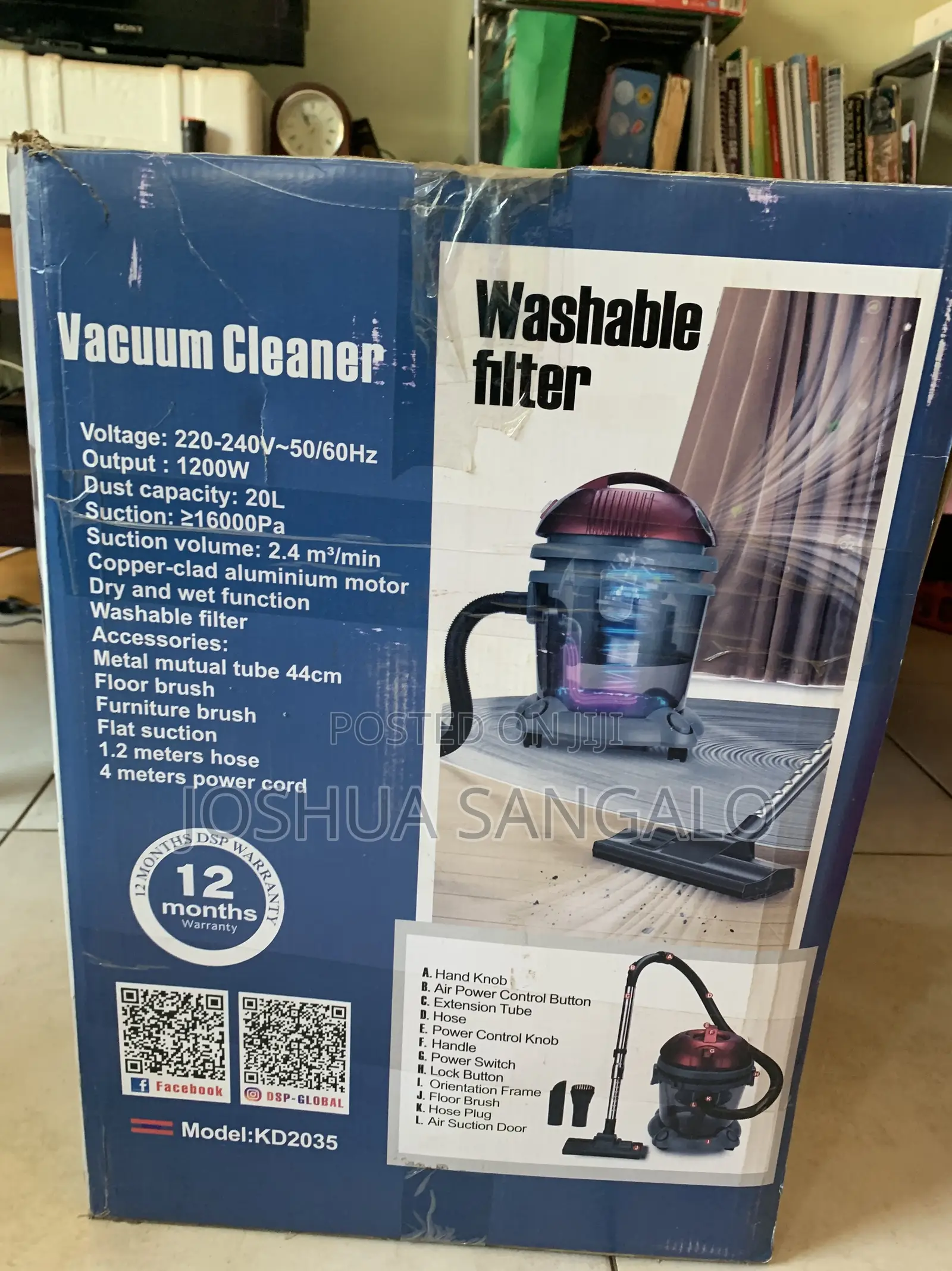 Dsp Vacuum Cleaner Washable Filter Kd2035