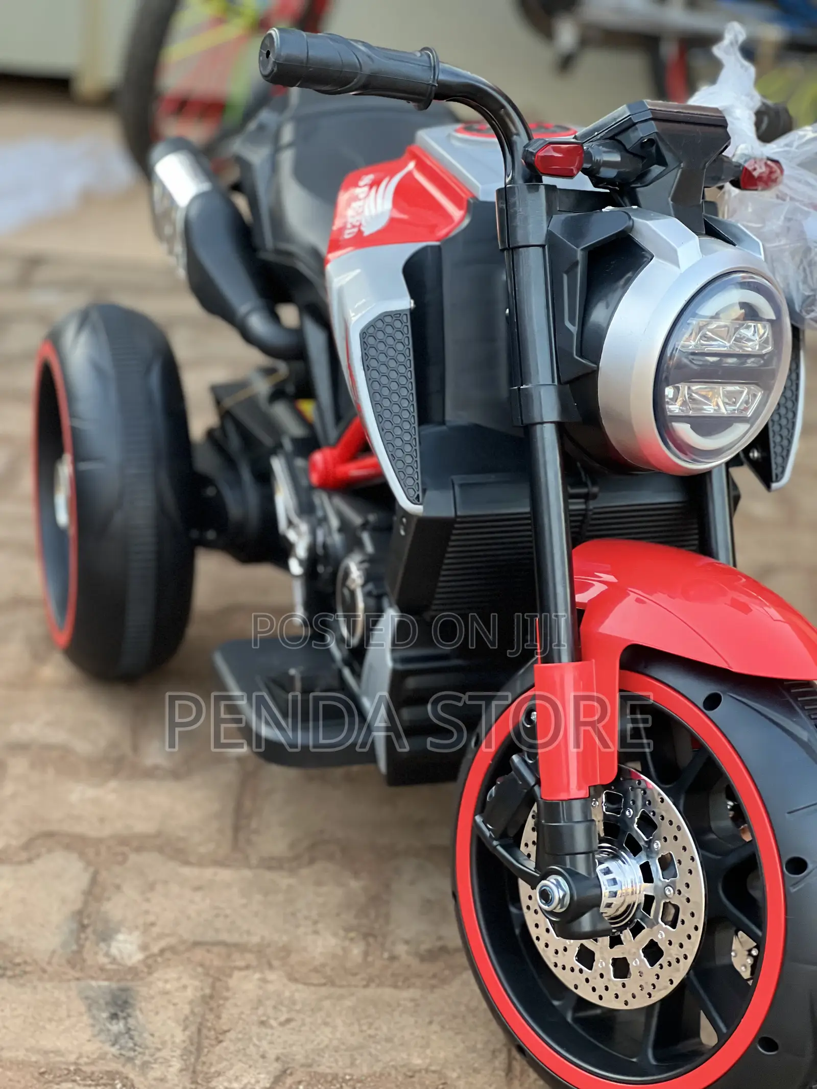 New Electric Kid’S Rechargeable Motorcycle – Rocket Drive Cruiser
