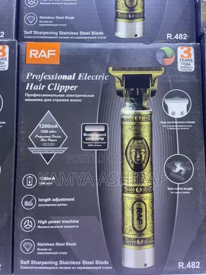 Raf R.482 Professional Electric Hair Clipper .