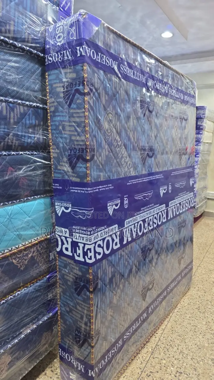 5x6 8 Inches Rose Foam High Density Mattress