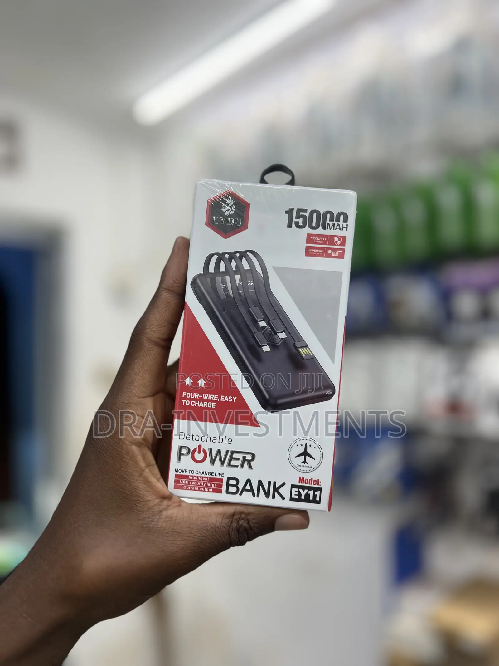 Original Eydu Ey11 15000mah Power Bank | Universal Power Bank