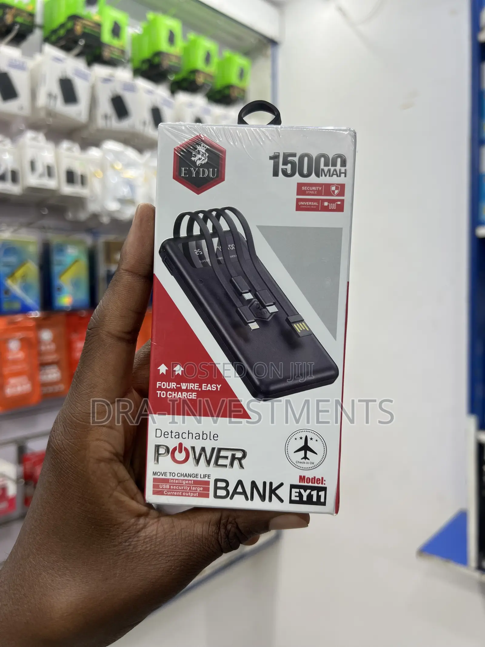 Original Eydu Ey11 15000mah Power Bank | Universal Power Bank