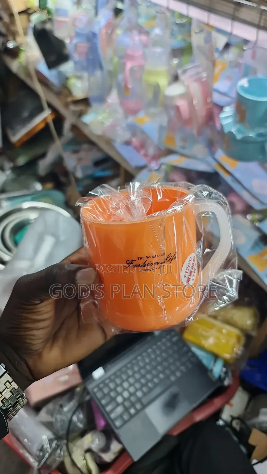 Orange Ok Melamine Cups Melamine Cups 12pcs
