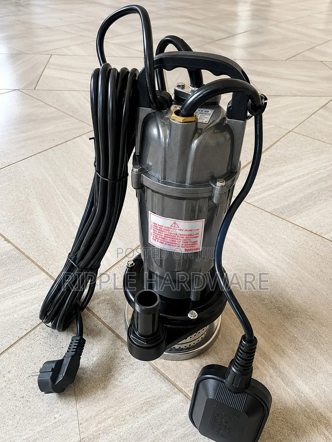 0.5hp Submersible Water Pump 108l/Min 18m Head Kampala