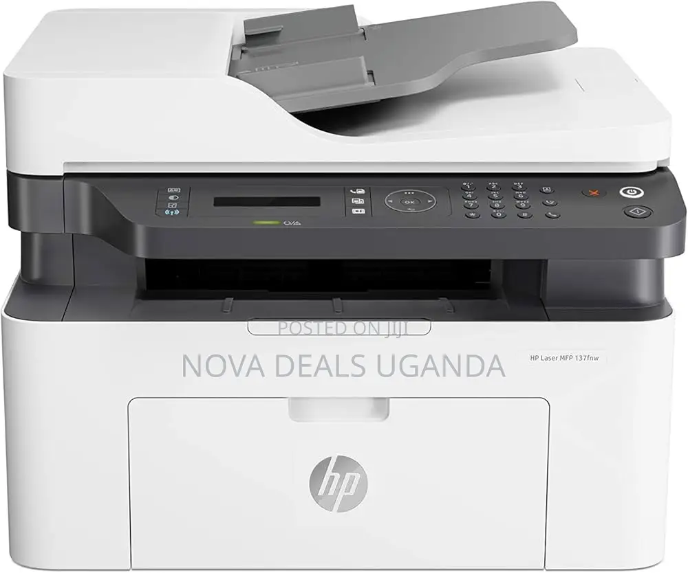 Hp Laser MFP 137fnw Wireless Mono Laser 4-1print Scan Copy Fax Black