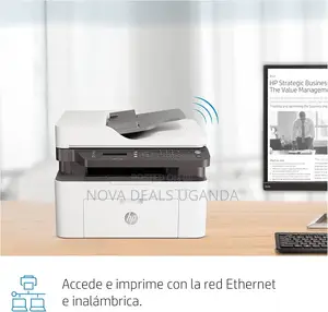 Hp Laser MFP 137fnw Wireless Mono Laser 4-1print Scan Copy Fax Black