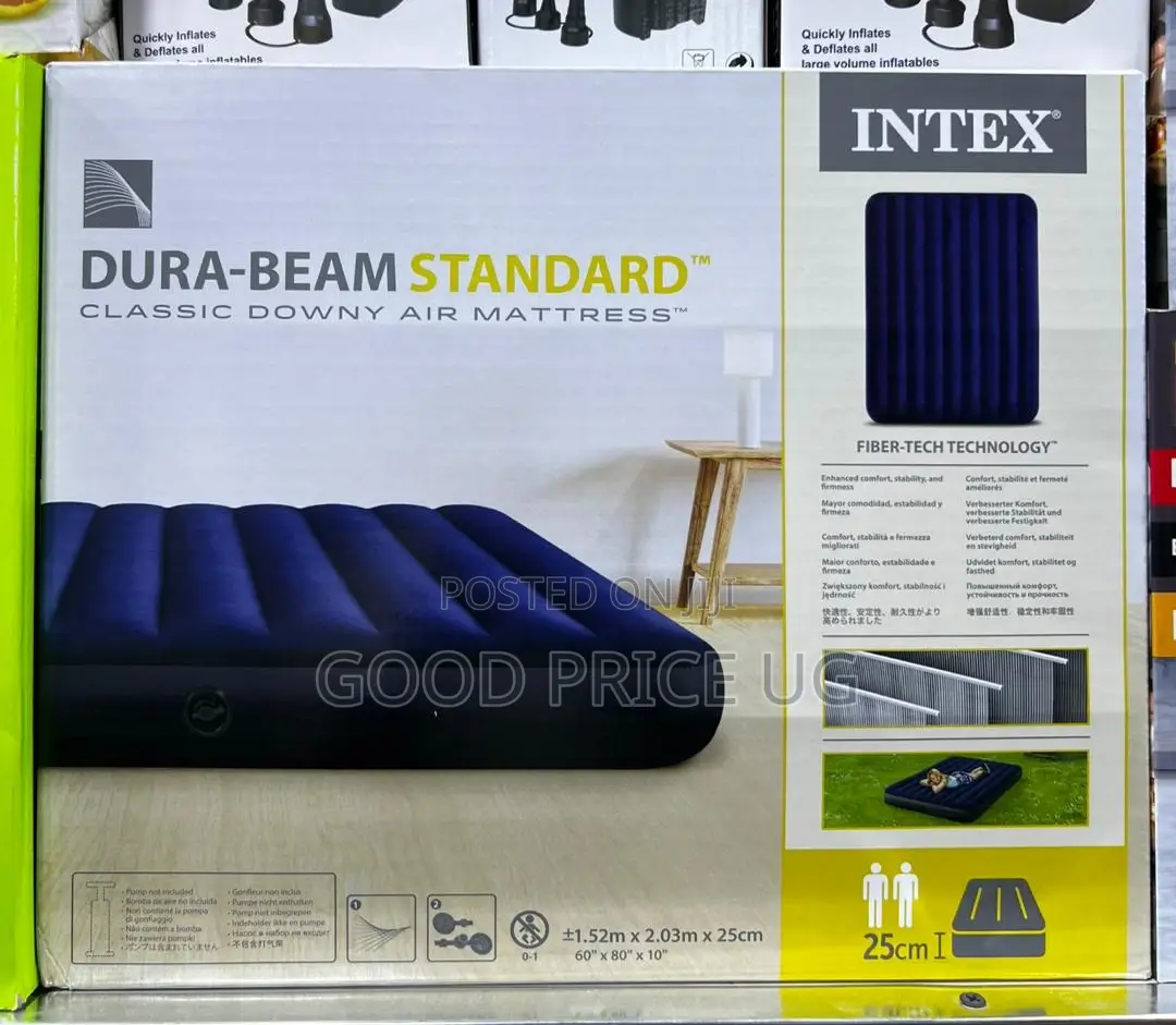 Intex Dura-Beam Standard Classic Downy Air Mattress