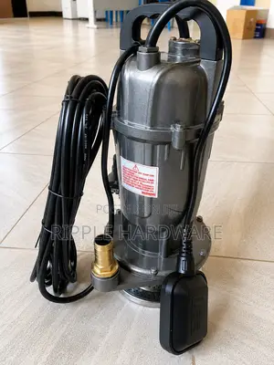 0.75hp Submersible Dirty Water Pump 110l/Min 26m Head Kampala