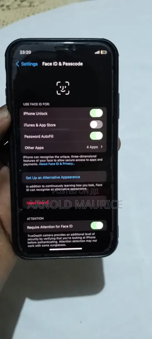 Apple iPhone X 64 GB Black