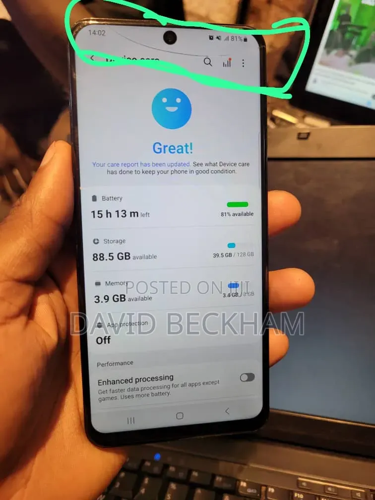 Samsung Galaxy S20+ 128 GB White