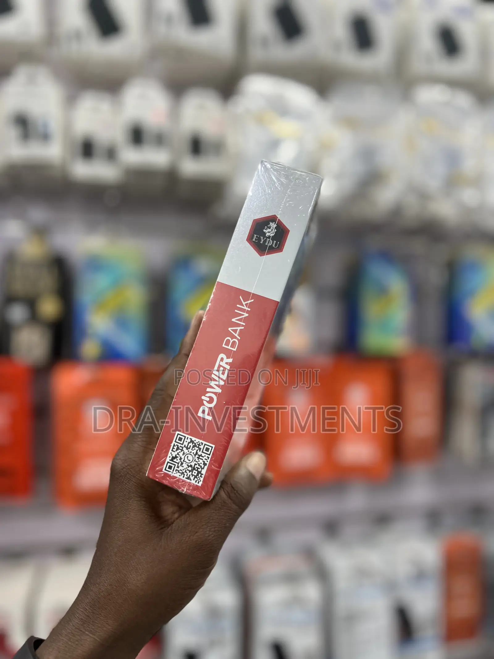 Original 25000mah Eydu Power Bank | 4 Built-in Cables | Fast Charging