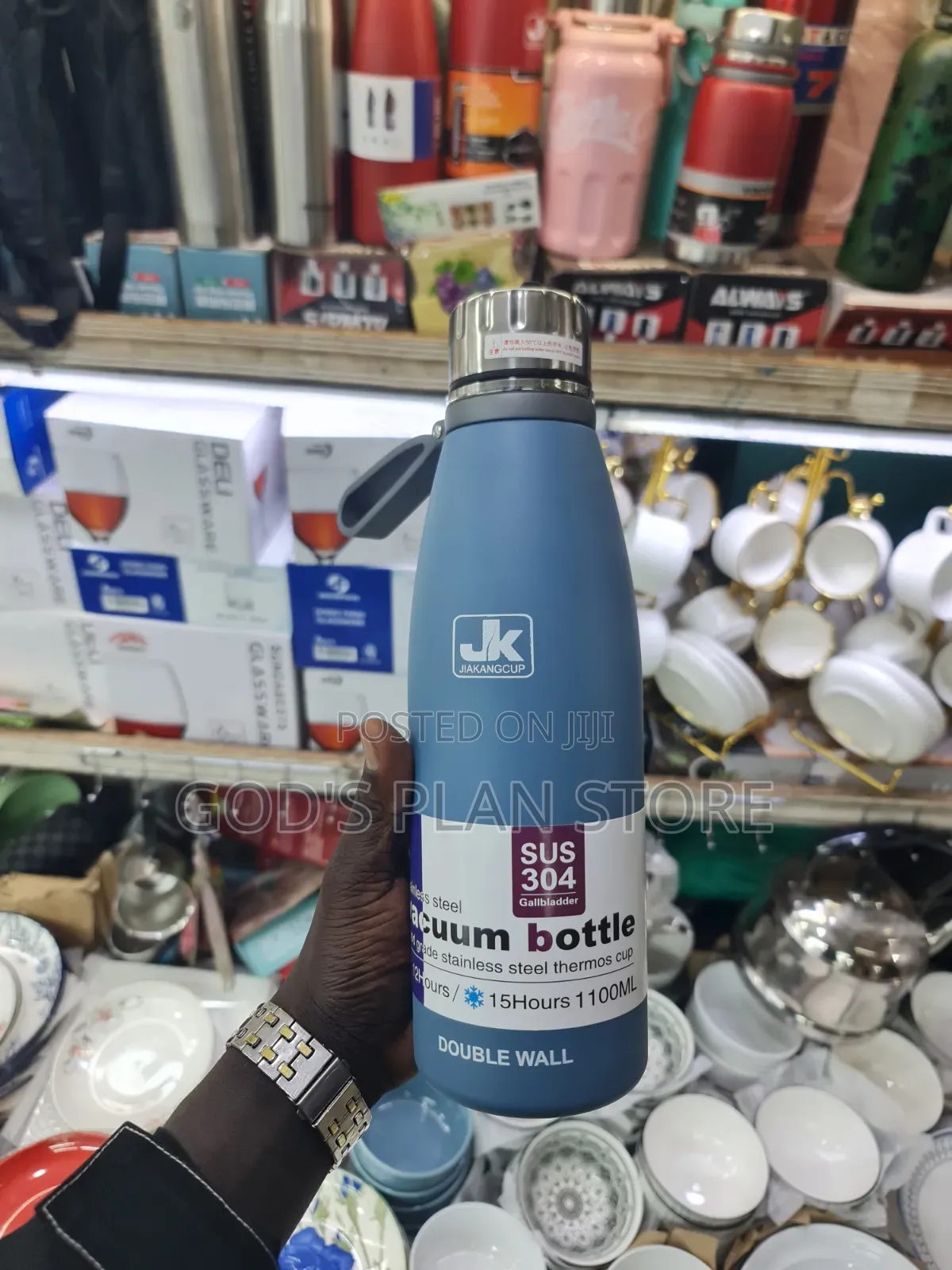 15hours Stainless Steel Vaccum Bottles Vaccum Flasks 1100mls