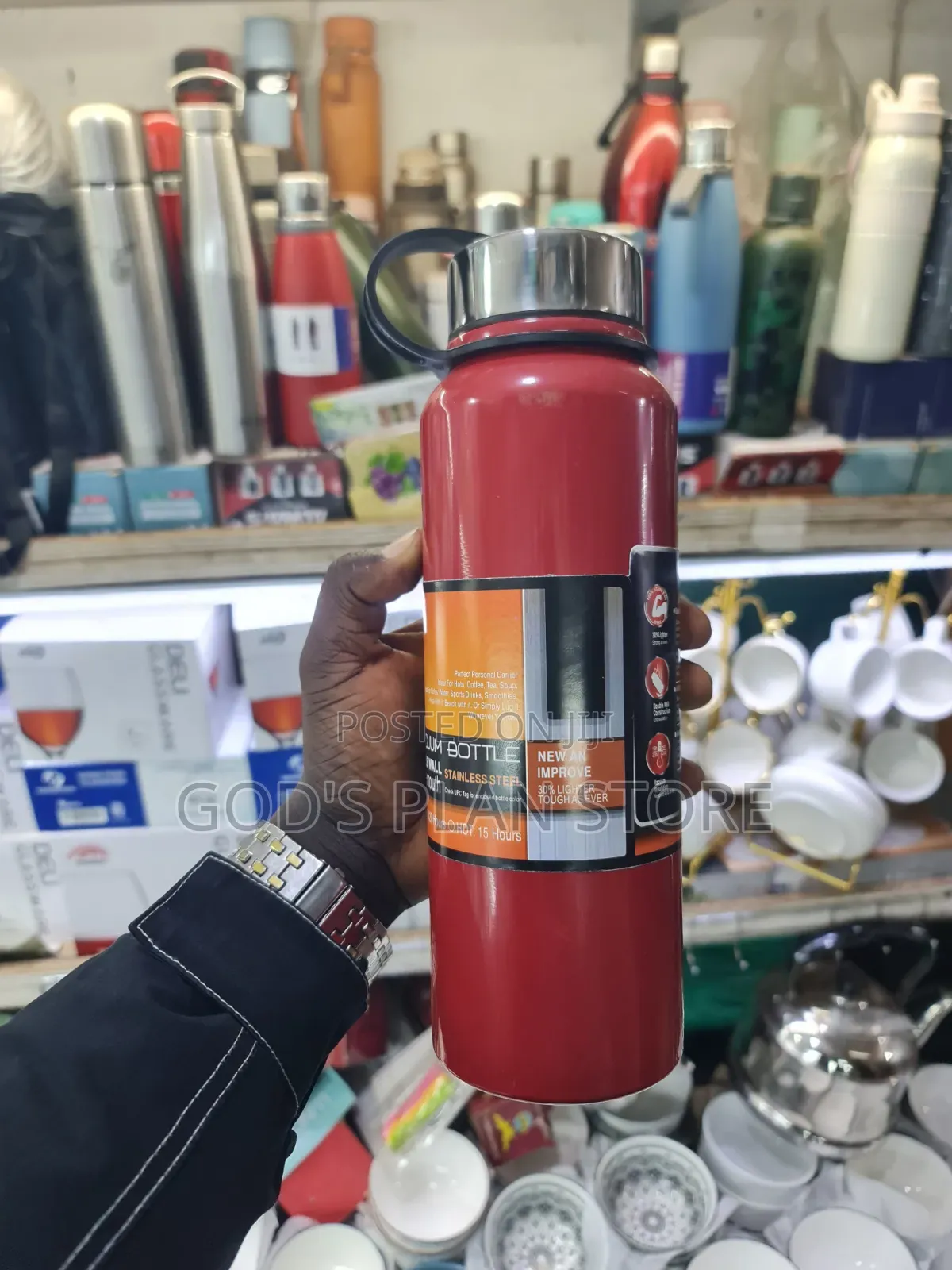 Jk Stainless Steel Vaccum Bottle Flask 1.5litres