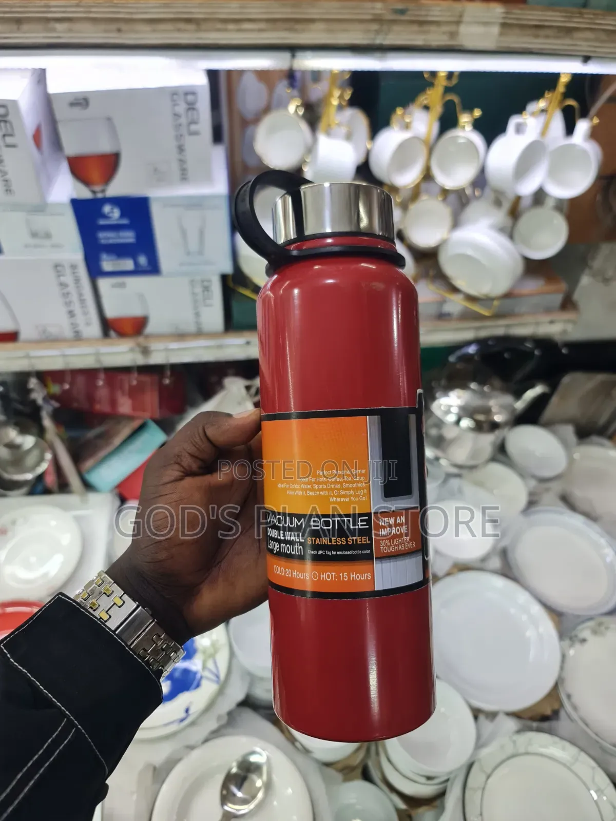 Jk Stainless Steel Vaccum Bottle Flask 1.5litres