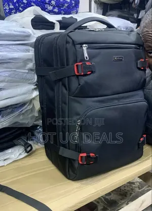 Men's Backpack Oxford Cloth Laptop Backpack Bag-Black