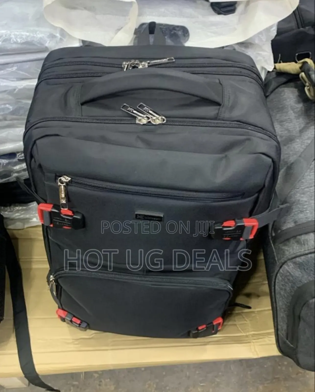 Men's Backpack Oxford Cloth Laptop Backpack Bag-Black