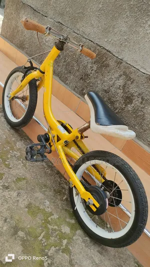 Japanese People Ketter Cycle Ii in Yellow, 14 Inches, 2-4yrs.