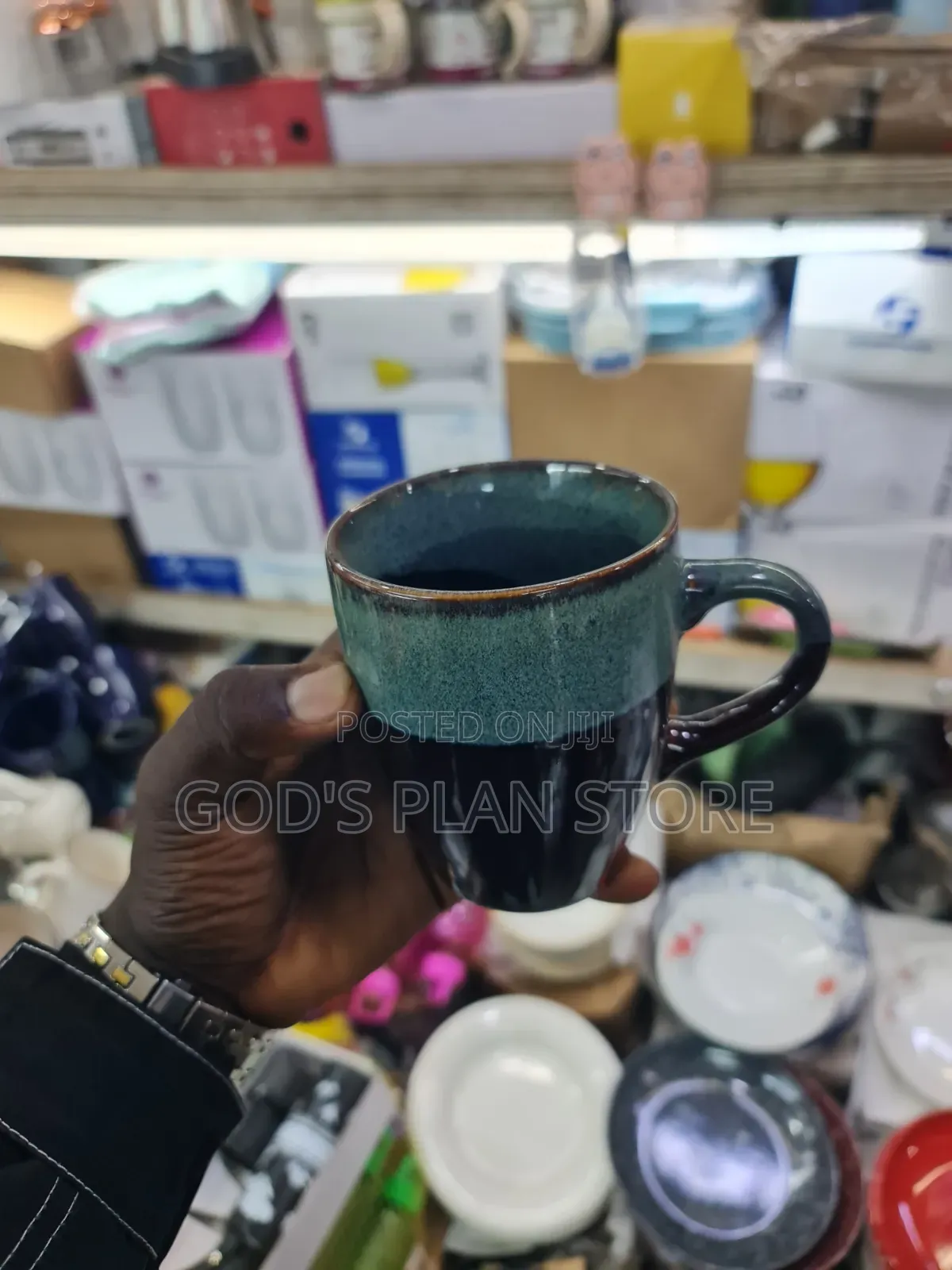 Rustic Green Mug Ceramic Cups Ceramic Cups