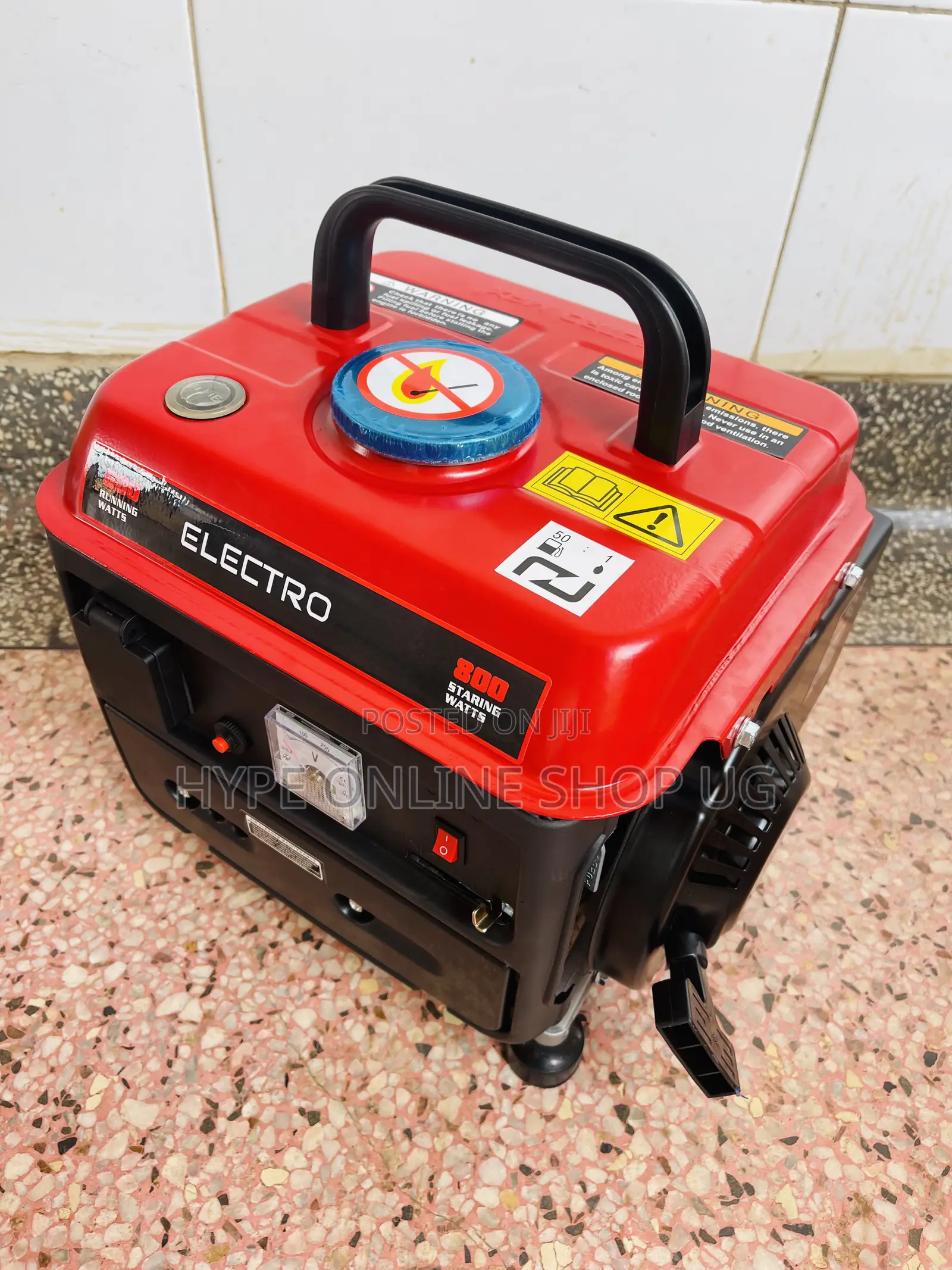 800watts Brandnew Electromax Portable Generator With Fuel Gauge