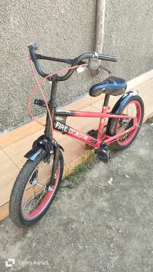 Japanese Daiwa Cycle "Fire Dragon" Kids' Bicycle, 16 Inch, 4-7yrs.