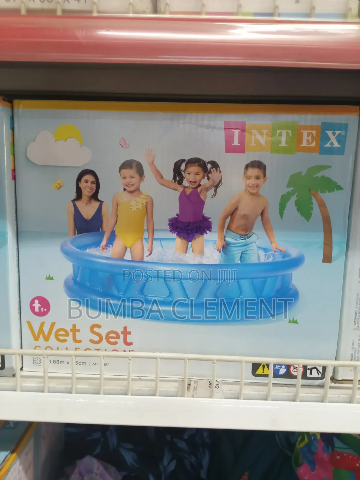 Round Intex Swimming Pool 1.88m X 46 Cm