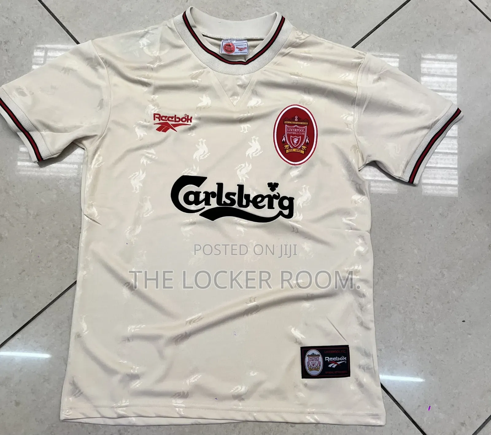 Liverpool Calsberg, Reebok Retro Jersey.