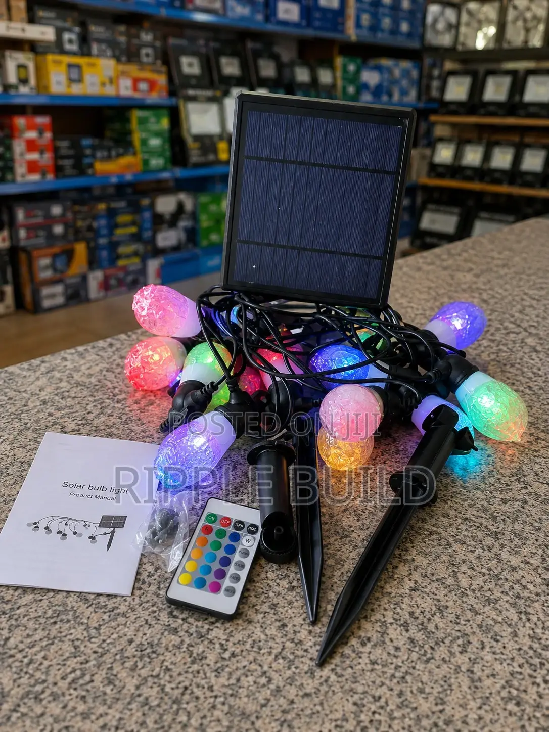 Solar Garden String Lights | Waterproof Decorative Outdoor Lights