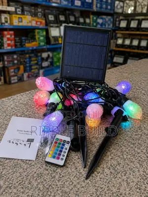 Solar Garden String Lights | Waterproof Decorative Outdoor Lights