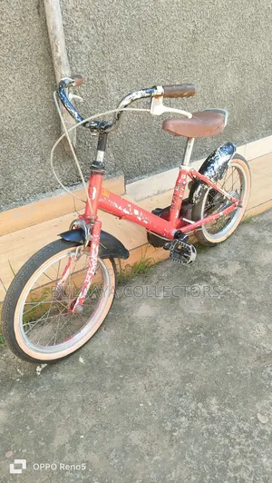 Japanese "Return Off" Children's Bicycle, 16-Inch Wheels, 4-7yrs.