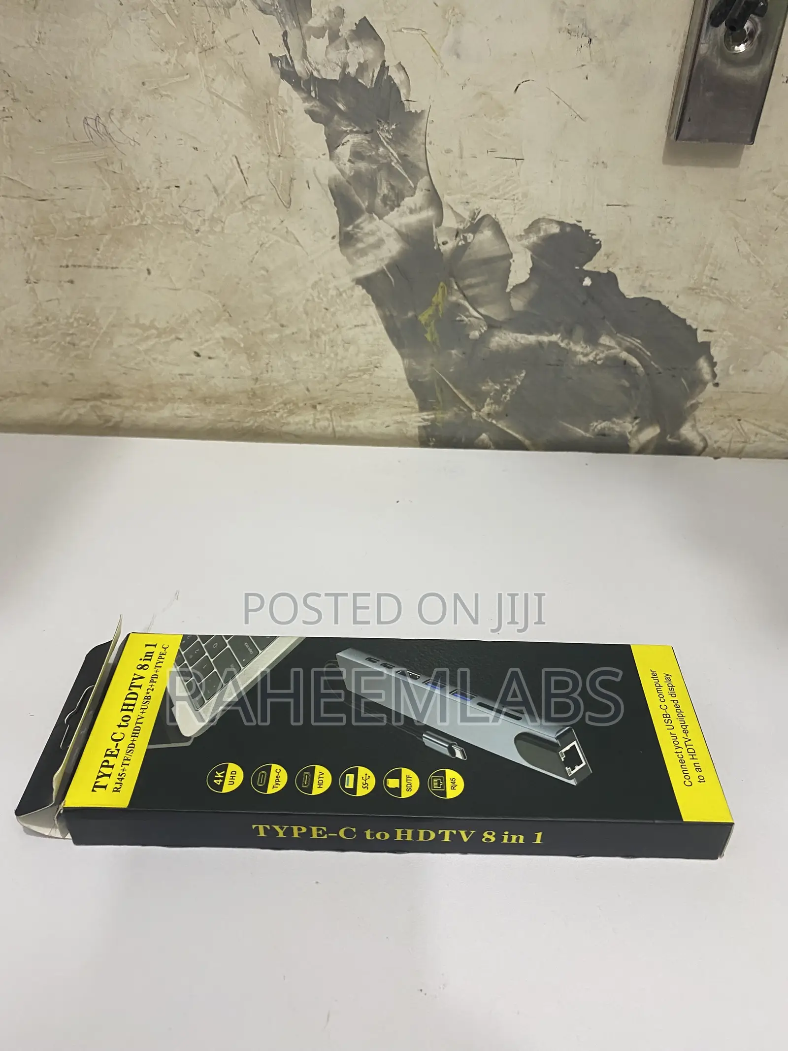 Type-C to HDTV 8 in 1 Adapter