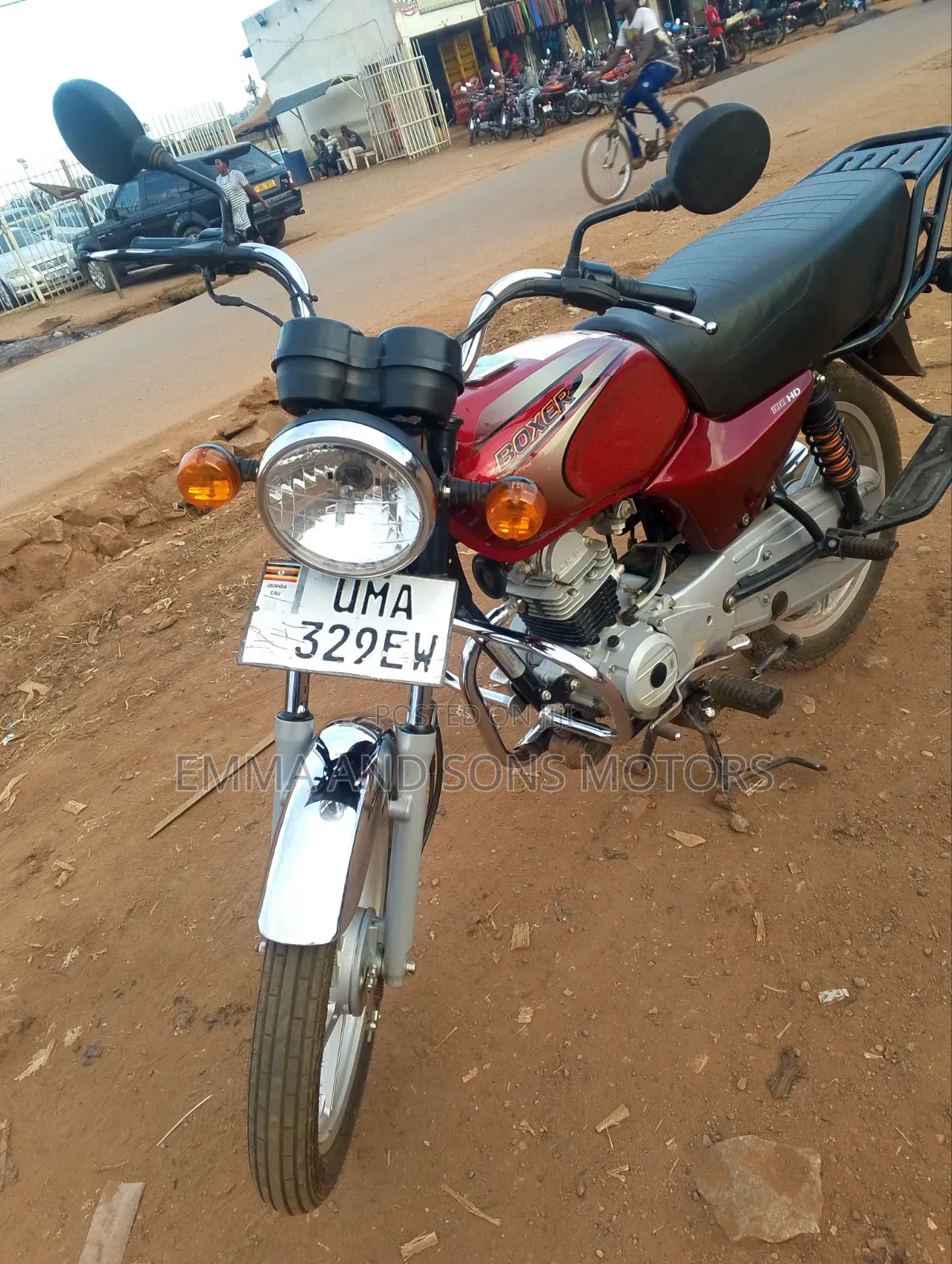 Bajaj Boxer 100 2025 Red