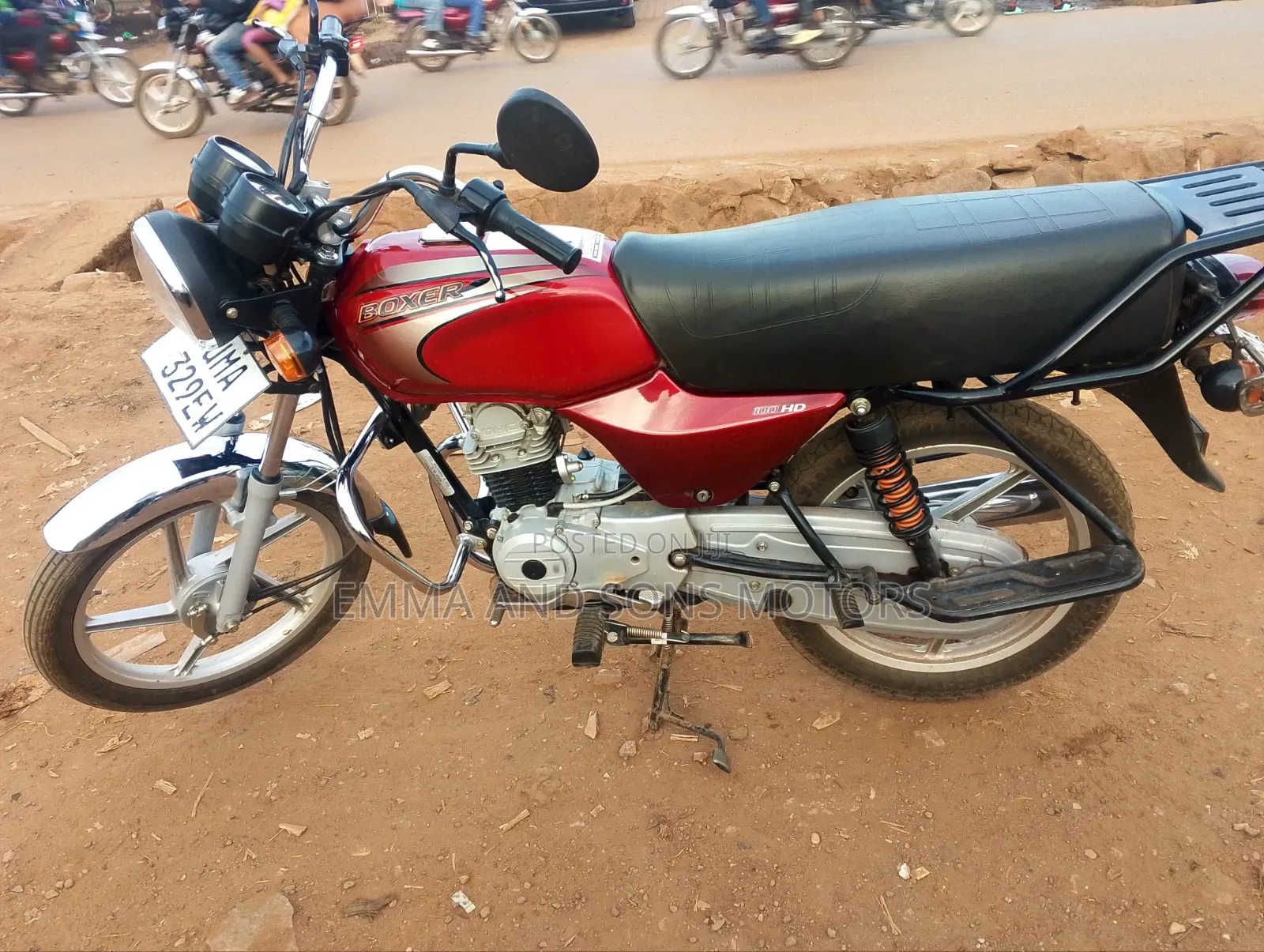Bajaj Boxer 100 2025 Red