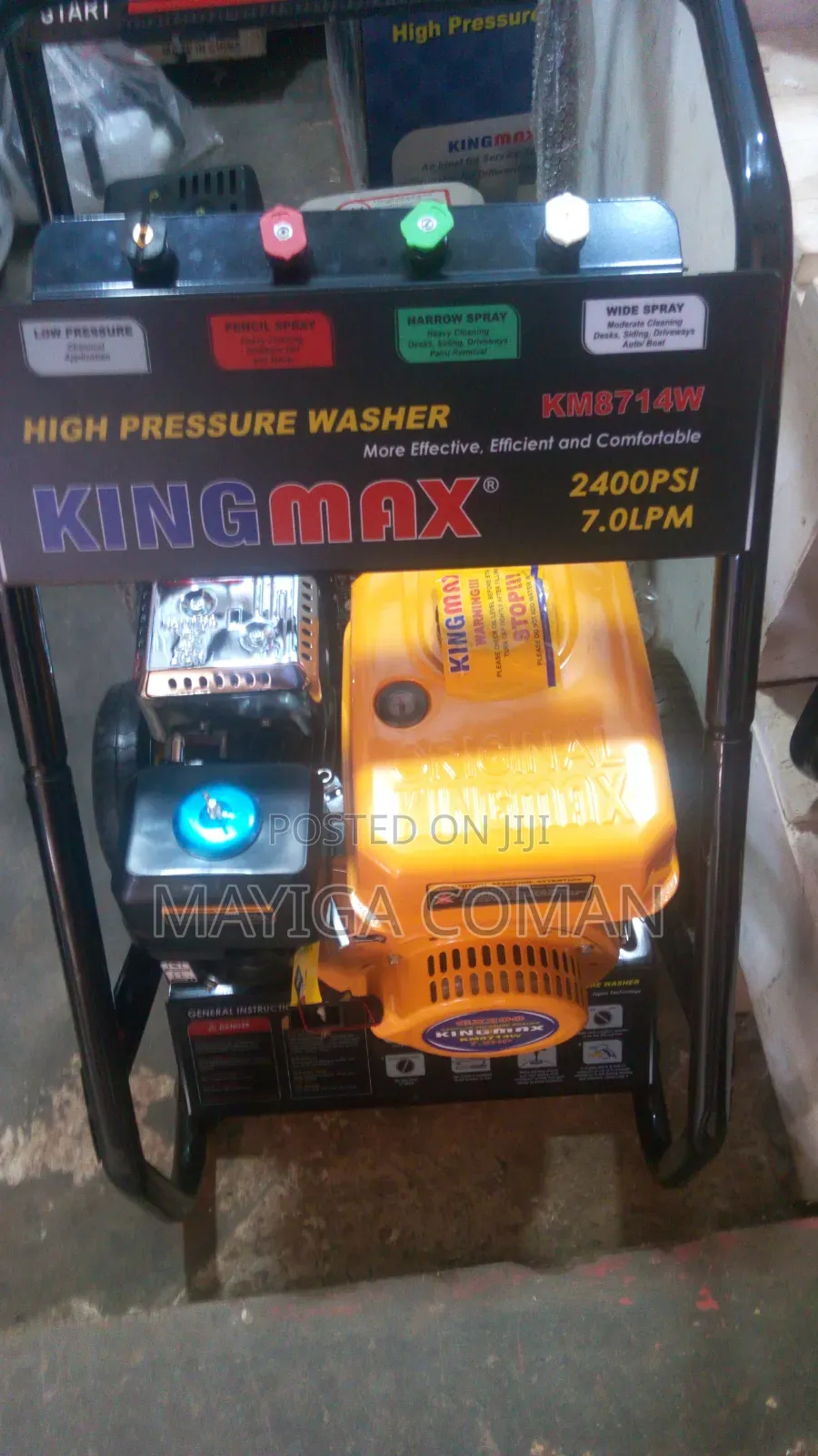 High Pressure Washer King Max