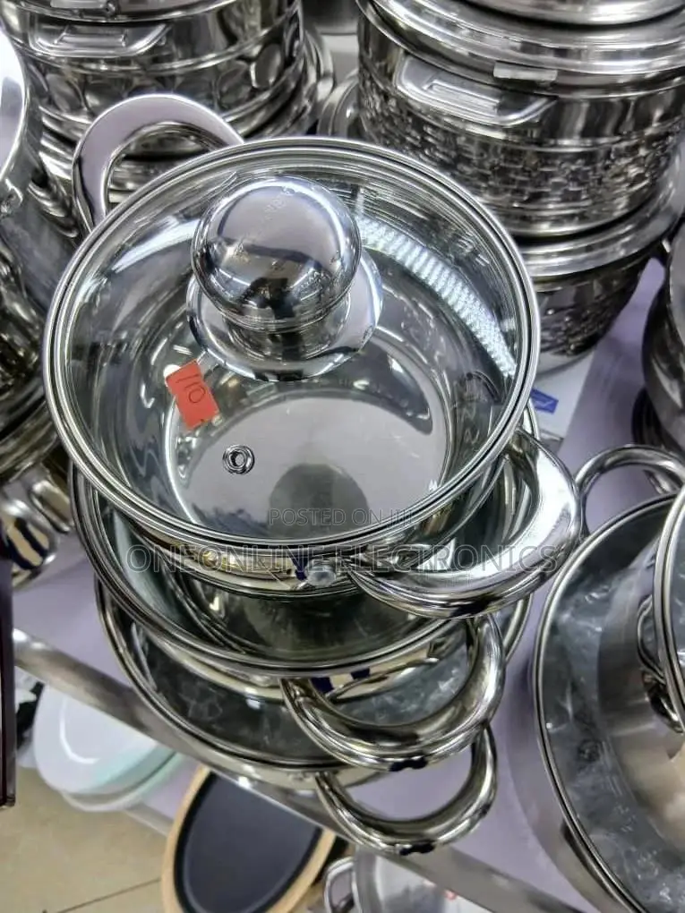Stainless Steel Sufuria Sets