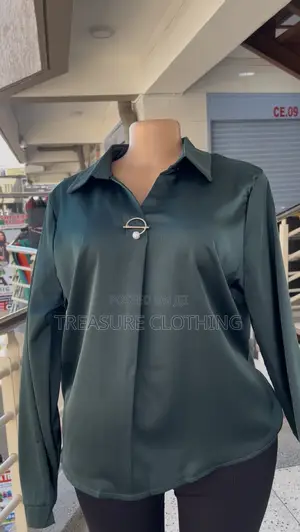 Satin Office Tops
