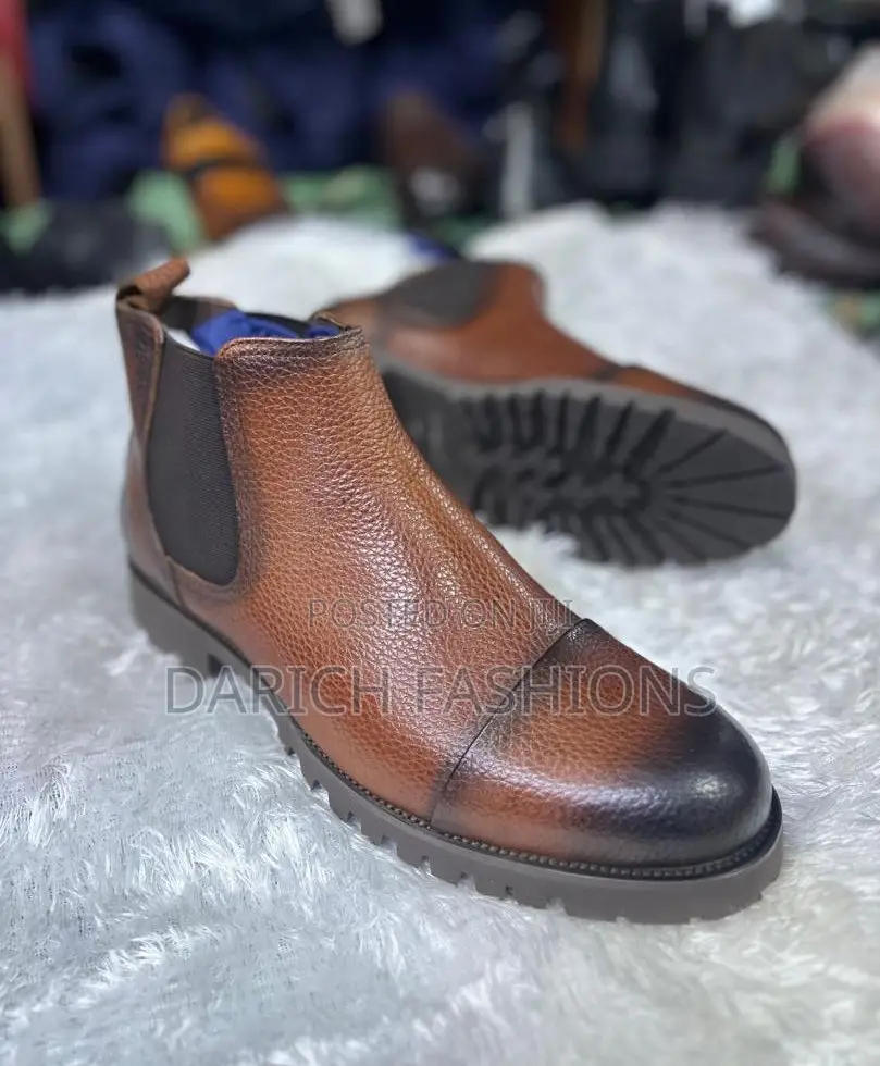 Leather Chelsea Boots