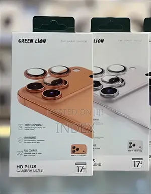 Green Lion iPhone 17 Pro and 17 Pro Max Hd Camera Lens Protectors