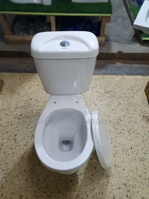 Toilet Seat (Full Set)With,Angle V,Flexible Tub,Pan Connector Francia