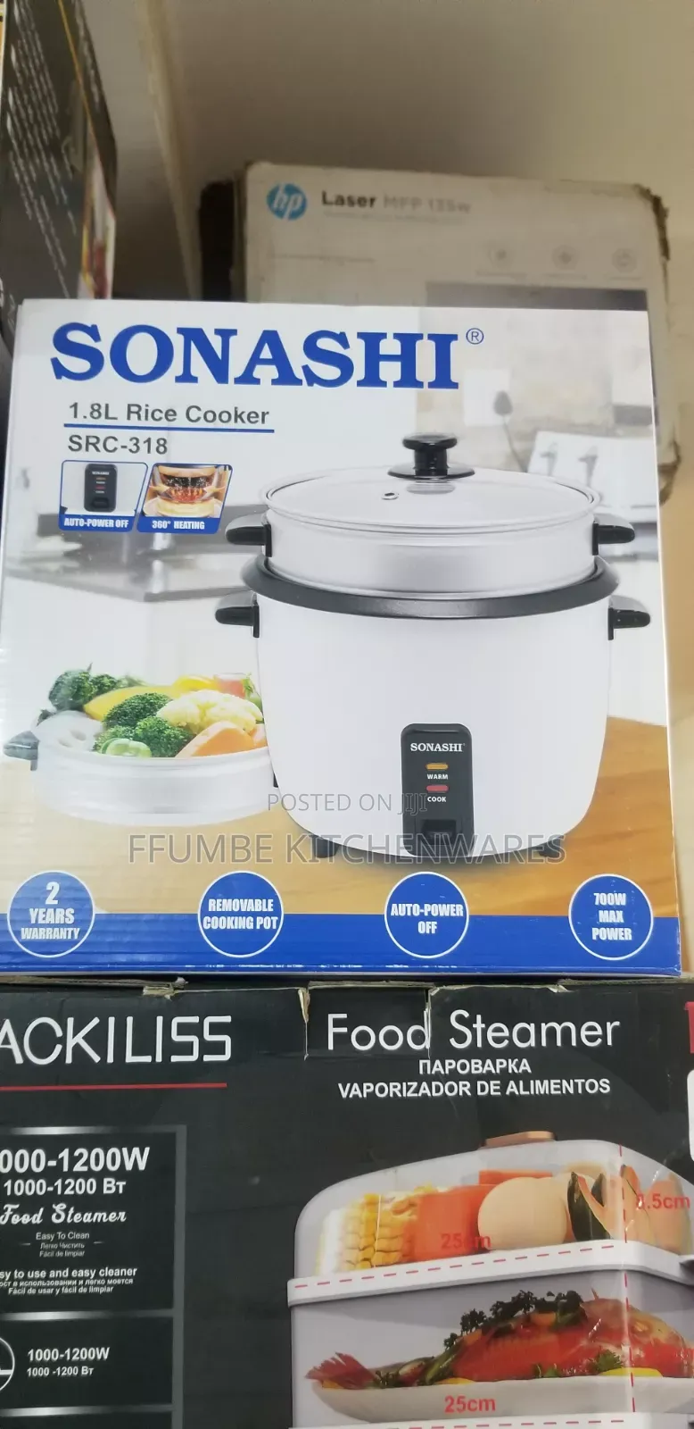 Rice Cooker Sonashi 1.8l