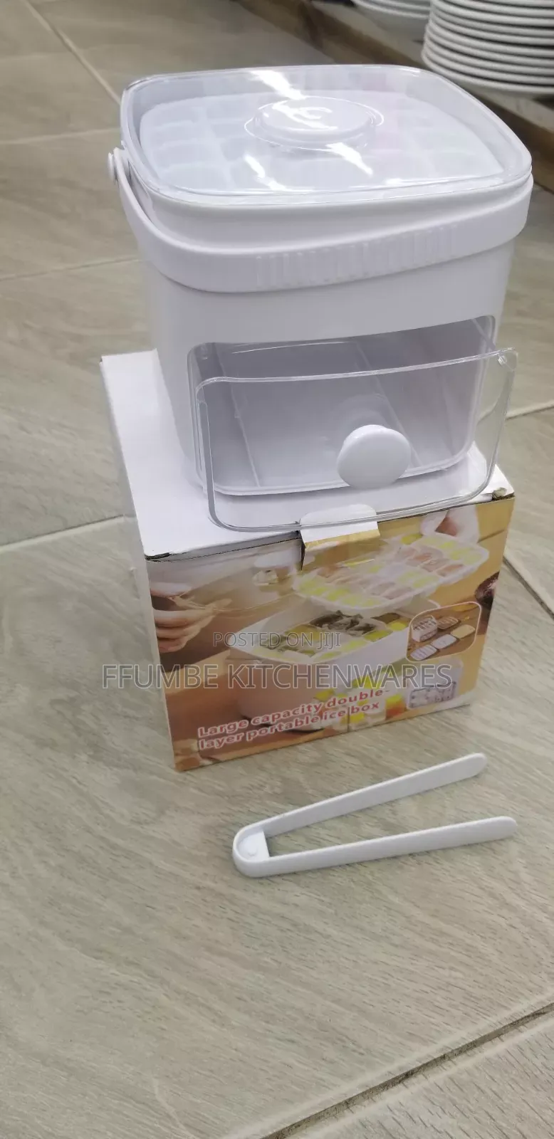 Ice Bucket and Tray