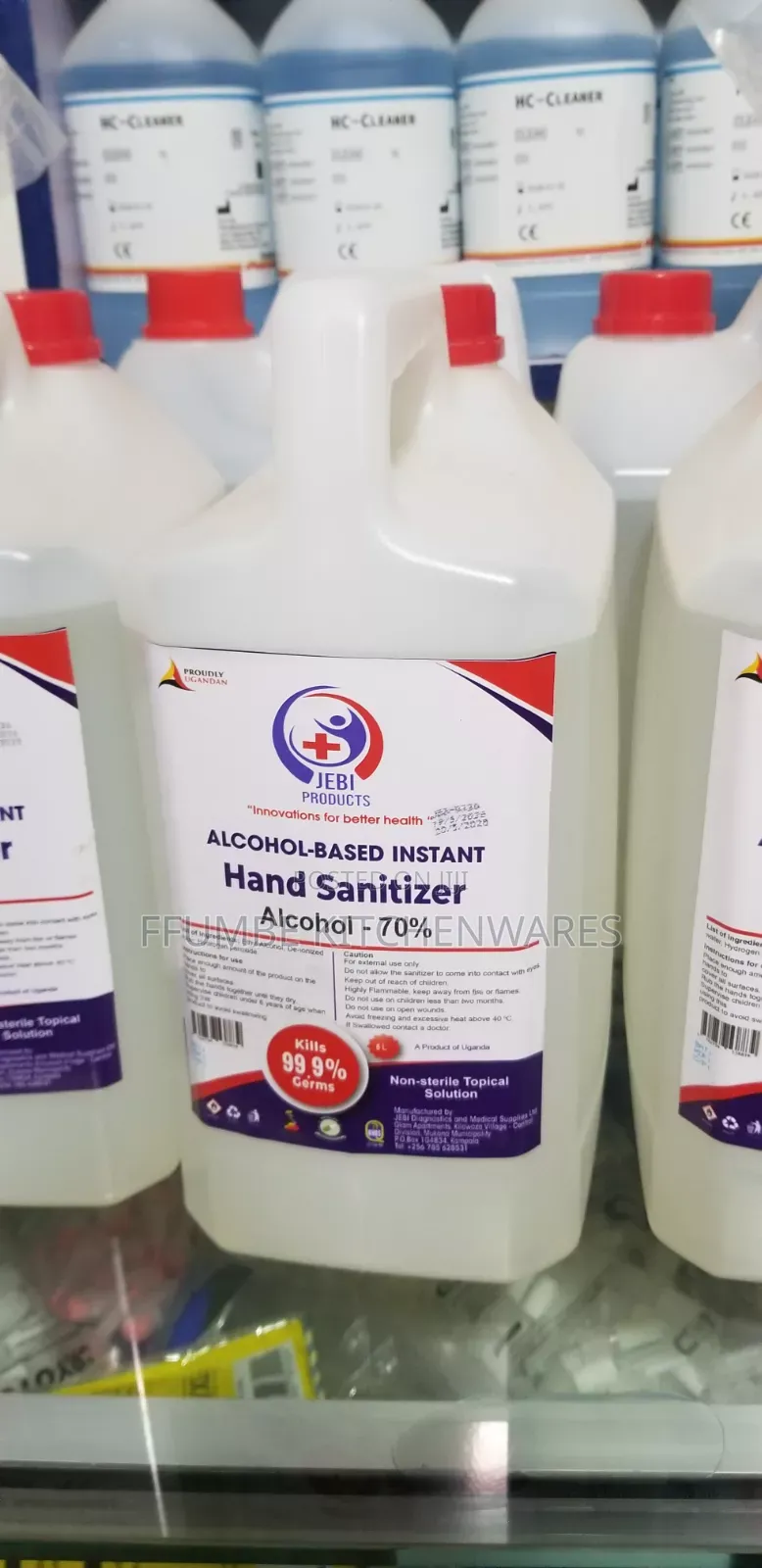 Hand Sanitizer 5 Litters Can