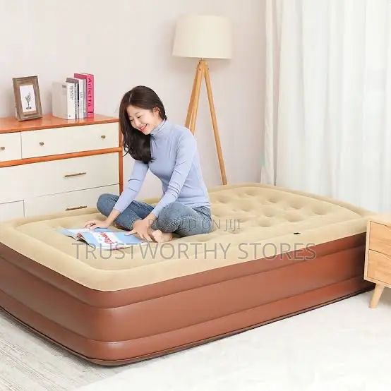 5x6 High Density Mattress Grey and Brown - Self Inflatable