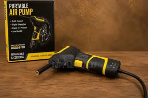 Portable 120w 12v Car Tyre Air Compressor Pump Kampala